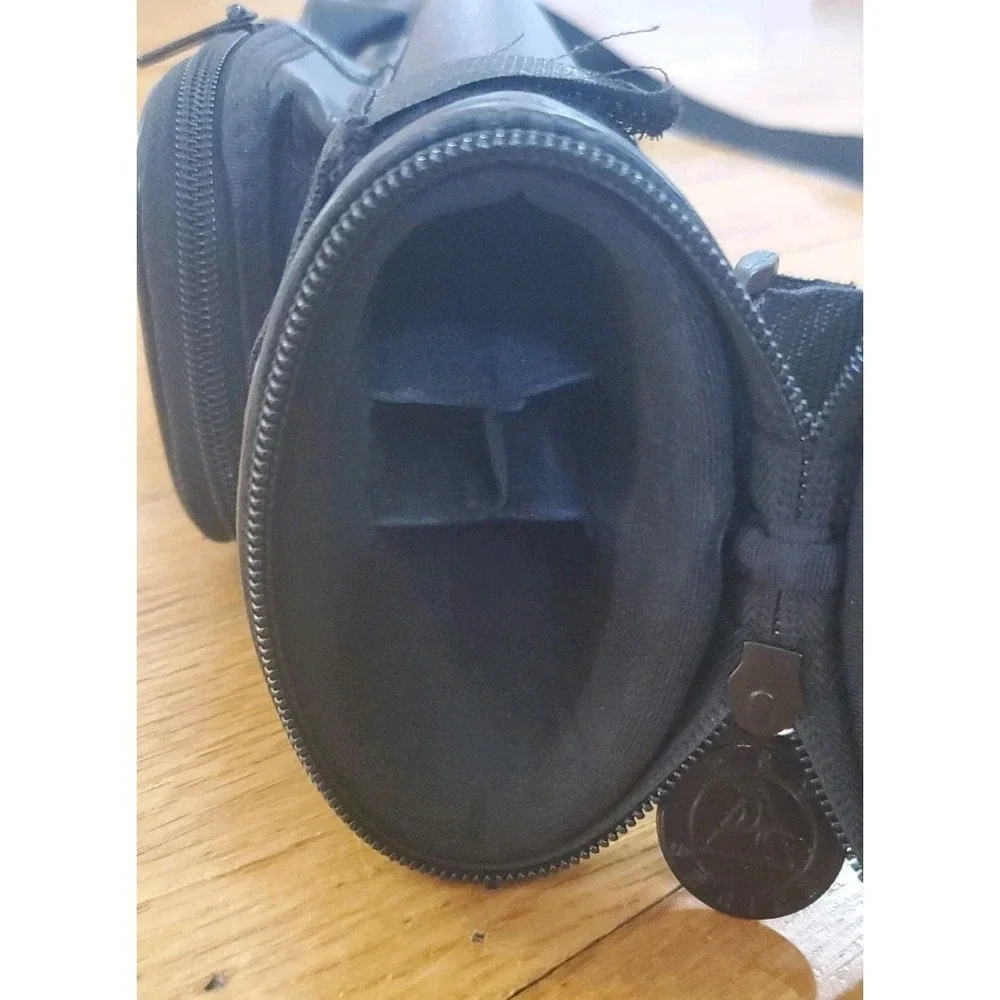 PRO SERIES Black Pool Cue Case with Strap
